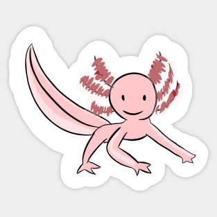 Gerald the Axolotl Sticker